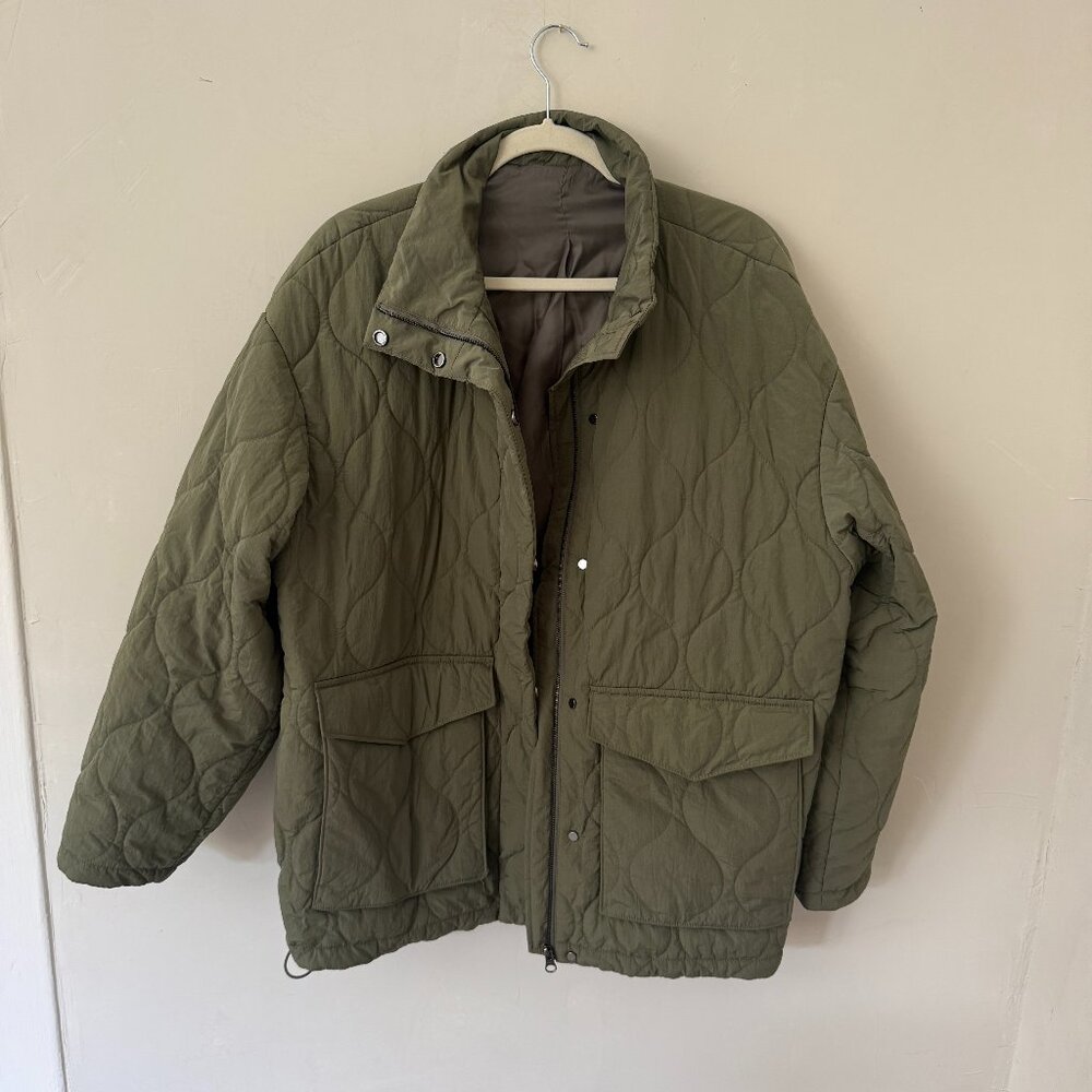 Green Puffer Jacket